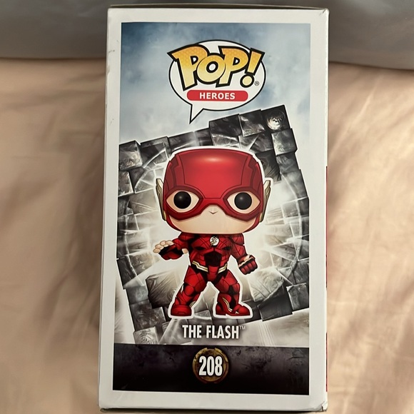Funko Pop DC Justice League The Flash 208 - Picture 4 of 7